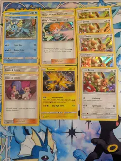 Pokemon TCG Lot Of 12 SM Hidden Fates Rare Holo Pokemon TCG Cards - All NM - Image 1