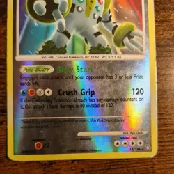 2008 Pokemon DP Legends Awakened Lv.52 HP120 Regigigas Reverse Holo 15/146 LP/MP - Image 3