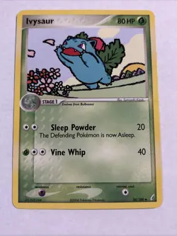 Ivysaur 34/100 Crystal Guardians Regular 2006 Pokemon - Image 1