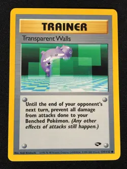 Pokemon Transparent Walls 125/132 Common (NM) - Image 1
