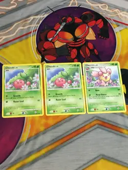 D771 POKEMON TCG SUPREME VICTORS 2009 CHERUBI 2X 96 CHERRIM 55 LP - Image 1