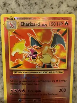 Charizard Rare Reverse Holo XY - Evolutions 11/108 LP Pokemon TCG 2016 - Image 2