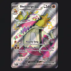 Skeledirge Ex 081 Paldean Fates Full Art Shiny Black Star Promo Pokemon TCG NM🔥 - Image 1