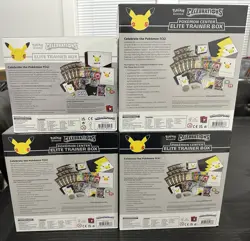 Pokemon TCG Celebrations 3 Pokemon Center Elite Trainer Boxes + 1 ETB New Sealed 820650809866 - Image 2