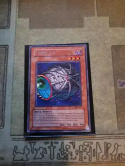 YUGIOH CYBER JAR MRL-077 RARE UNLIMITED ED NM 1996 - Image 1