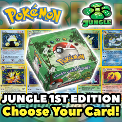 Pokemon JUNGLE 1ST EDITION Choose Your Card! 1999 VINTAGE WOTC NM/LP ENGLISH - Image 1