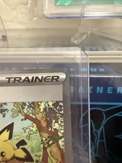 Pokemon TCG Destined Rivals Ethan's Adventure Full Art Trainer Card 236/182 Sir - Image 3