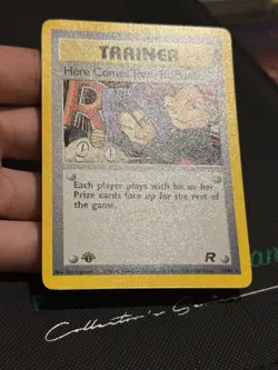 Here Comes Team Rocket! 15/82 Team Rocket Pokemon Card 1st Edition Holo Rare NM - Image 2