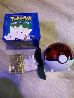 Pokemon 23K Gold Plated Togepi Trading Card 1999 Burger King Limited Edition - Image 1