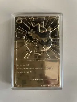 Pokemon TOGEPI 23K Gold Plated Trading Card 1999 Limited Edition w/COA - Image 2