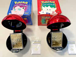 Pokemon 23K Gold Plated Trading Cards Limited Edition 1999 Burger King Set READ - Image 3