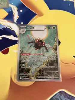 Pokemon TCG Ninjask 137/132 Me01: Mega Evolution Holo - Image 1