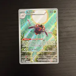 Ninjask Full Art IR 137/132 Me01: Mega Evolution Holo POKEMON NEAR MINT A - Image 1