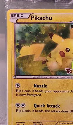2016 Pokemon Pikachu TCG Stamped Holo Promo Card 26/83 Toys R US Sealed NM - Image 3
