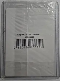 2016 Pokemon Pikachu TCG Stamped Holo Promo Card 26/83 Toys R US Sealed NM - Image 5