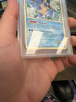 Pokemon PSA 8 NM-MT Blastoise 13/95 HS Unleashed Non-Holo Rare 2010 S#7847 - Image 4