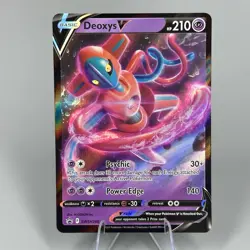 Deoxys V SWSH266 Sword & Shield Black Star Promo Pokemon TCG NM - Image 1