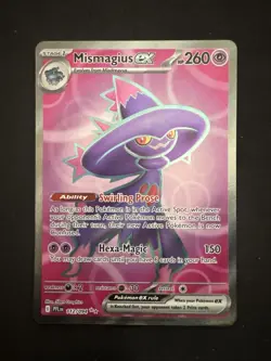 Mismagius ex 112/094 Ultra Rare Full Art NM Pokemon Card Phantasmal Flames PFL - Image 1
