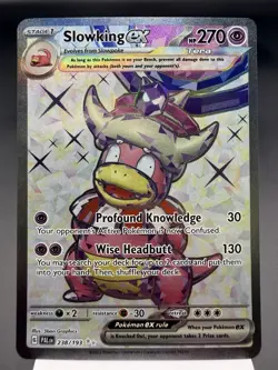 Slowking ex 238/193 - Full Art Holo - Paldea Evolved Pokemon Card NM - Image 1