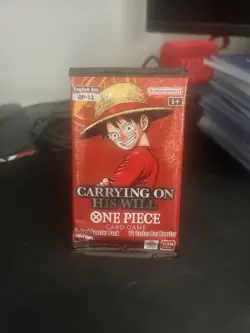 ONE PIECE Cards Game-Carrying On His Will-OP13 Sealed Booster Pack-English - Image 1