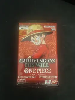 ONE PIECE Cards Game-Carrying On His Will-OP13 Sealed Booster Pack-English - Image 4