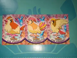 PIDGEOT Line - BLUE Logo - NON-HOLO - SERIES 1 - TOPPS Pokemon Card - NM/LP - Image 1