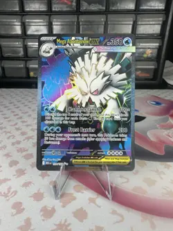 Pokemon Mega Evolution Mega Abomasnow EX TCG Full Art Card 157/132 - Image 1