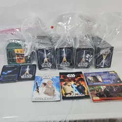 Star Wars TCG Episode I Trading Cards Lot with Rulebooks 2002-2005 - Image 1