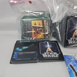 Star Wars TCG Episode I Trading Cards Lot with Rulebooks 2002-2005 - Image 2