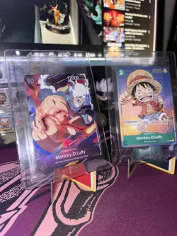 Monkey D Luffy (BANDAI CARD GAMES Fest 23 P-041 & P-037 Sealed English Promos - Image 1