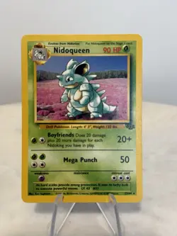 Pokemon TCG Nidoqueen Jungle Non-Holo Card 23/64 Unlimited Rare - Image 1