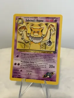 Pokemon TCG: Gym Challenge Sabrina's Hypno Uncommon Card 56/132 - Image 1