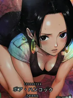 BOA HANCOCK One Piece Waifu Goddess Card CUSTOM MADE - Image 2