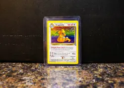 Dragonite 4/62 Fossil Edition Holographic Pokemon Card - Image 1
