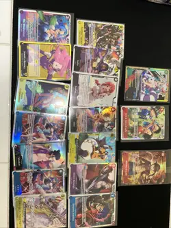 One Piece Mixed Card Lot Japanese And English - Image 1