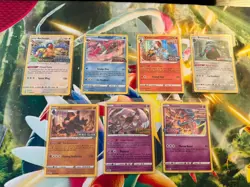 Pokemon Card Lot Of 7 Pre Release stamped SWSH cards, Deoxys, Articuno NM/LP - Image 1