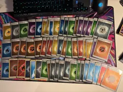 Pokemon TCG Lot of 56 Energy Card Lot Holos 151 Prismatic Crown Zenith NM - Image 1