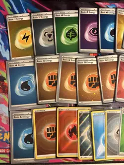Pokemon TCG Lot of 56 Energy Card Lot Holos 151 Prismatic Crown Zenith NM - Image 2