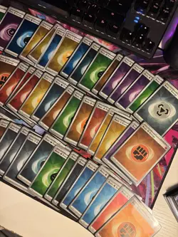 Pokemon TCG Lot of 56 Energy Card Lot Holos 151 Prismatic Crown Zenith NM - Image 3
