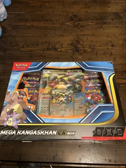Pokemon TCG: Mega Kangaskhan ex Collection Factory Sealed Card Box - Image 1