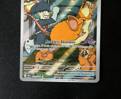 Pokemon Card TCG - Team Rocket's Raticate 202/182 - Destined Rivals - IR - NM ⭐ - Image 3