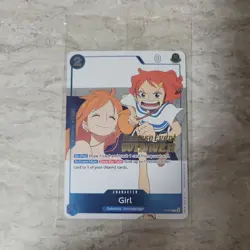 Girl (OP14 Release Event Winner) P-096 One Piece Promotion Cards Foil - Image 1
