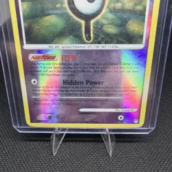 Pokemon Card - Unown [I] Mysterious Treasures 37/123 Reverse Holo MP Rare TCG - Image 3