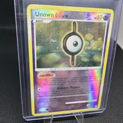 Pokemon Card - Unown [I] Mysterious Treasures 37/123 Reverse Holo MP Rare TCG - Image 4