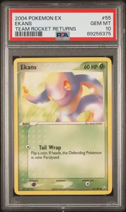 5 Card Pokemon 2004 EX Team Rocket Returns Non Holo Lot Deborah2180 - Image 1