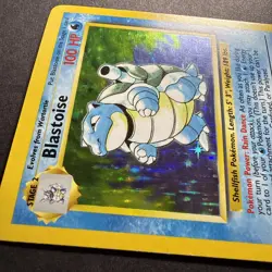 🔥 NM Blastoise Base Set Holo 2/102 🌊 1999 Unlimited Vintage Pokemon Card 💎 OG - Image 3