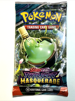 Pokemon Twilight Masquerade Scarlet & Violet Booster Pack - SV06 - 10 Cards - Image 1