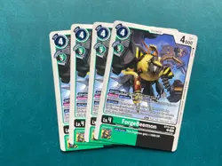 ForgeBeemon BT19-048 Playset Special Booster 2.0 2.5 Digimon Card Game x4 - Image 1