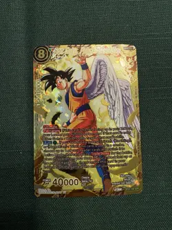 Dragon ball super Card Game BT21-148 GDR Son Goku Peace Resolution - Corner - Image 1