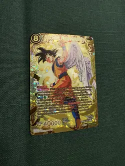 Dragon ball super Card Game BT21-148 GDR Son Goku Peace Resolution - Corner - Image 2